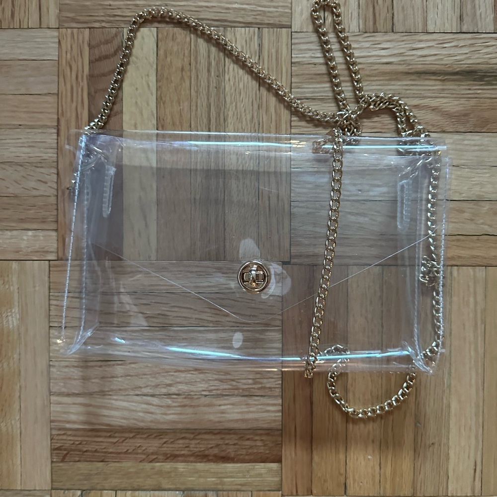 SOLD NEW NEVER USED - Clear Purse